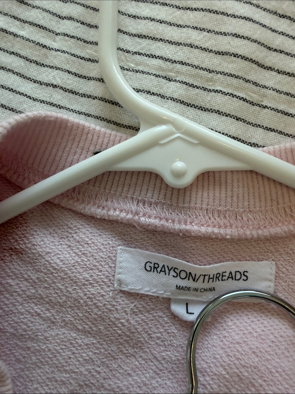 Grayson Threads Pink Cherry & Heart Pajama Top - Picture 2 of 4